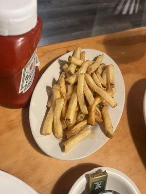 Hand cut fries