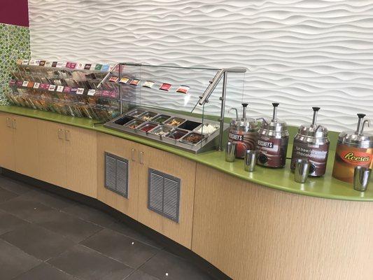 Toppings bar