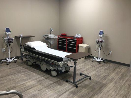 Large exam room