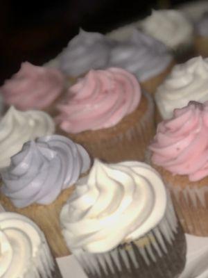 Assortment of cupcakes