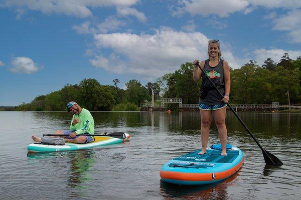 Paddle Board Georgia at High Falls State Park