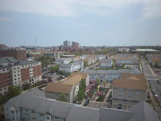 MCAD student housing, Wentworth & NEU campuses, housing devlpmt, Greek Orth Church from St. Alphonsus St side of Charlesbank