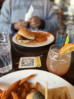 Busboys Burger sweet potato fries