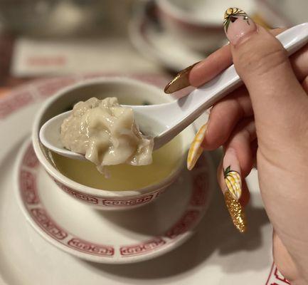 Wonton Soup, it's good!