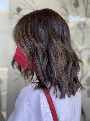 Balayage and Cut by Vance