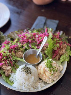 Pork lettuce wraps