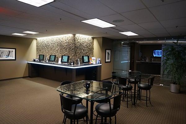 The Agent Bar at our Overland Park office