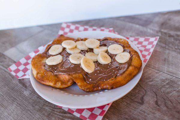 Nutella Banana Scone