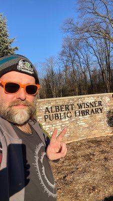 Totally blown away at the new Albert Wisner Library!!