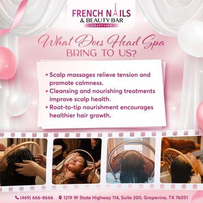 Experience the ultimate relaxation at French Nails & Beauty Bar!