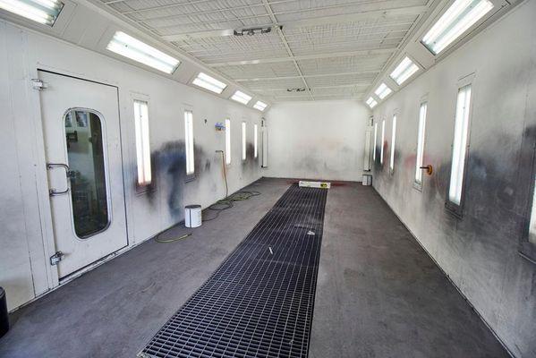 Exterior of Spray Paint Booth