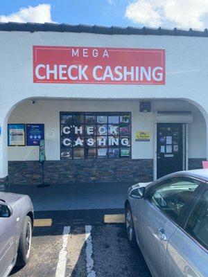 Check cashing store