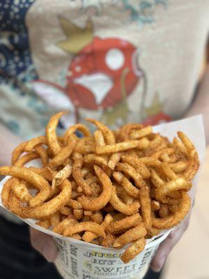 Giga BBQ Loopy Fries IG: @ammysalamii