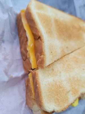 Egg and cheese sandwich