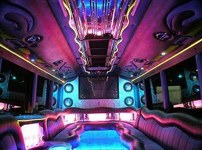 Party Bus Houston Interior