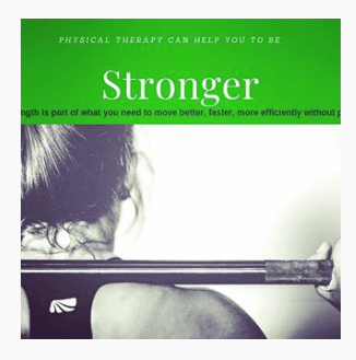 Check out our post on Instagram about how we can make you stronger!