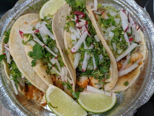 Fish and Shrimp Tacos