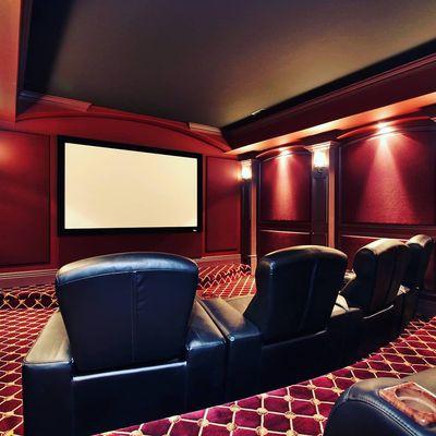 Complete Home Theater with Seating