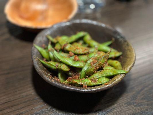 Edamame (Spicy Garlic)