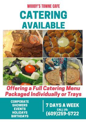 Catering Available