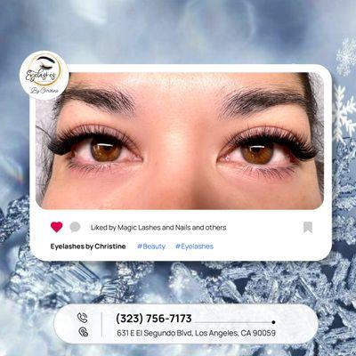 Magic Lashes & Nails  stands out with our personalized service takes into account the shape of your eyes, the density of your lashes, and yo