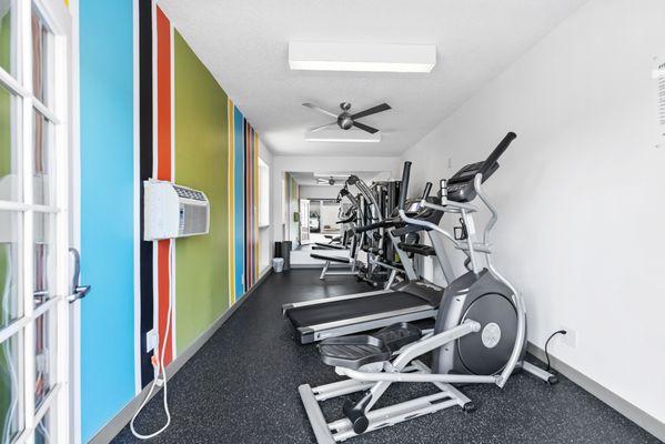 State-of-the-art fitness center