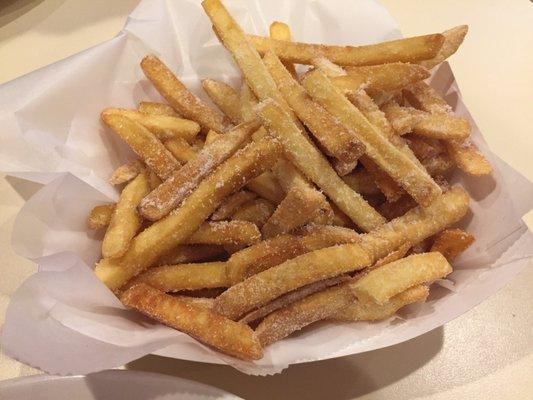 Salt & vinegar fries!! Yum,yum!