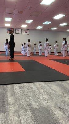 White belt juniors and tiny tigers class