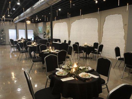 Book your reception at our Bistro