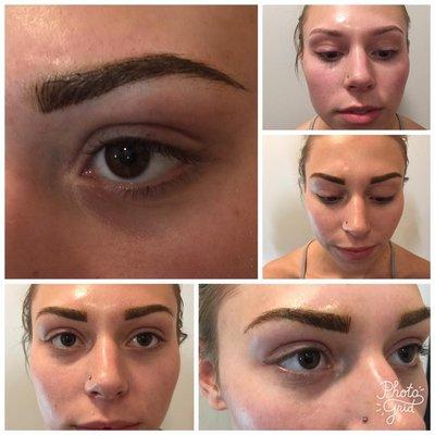 Microblading with Shading