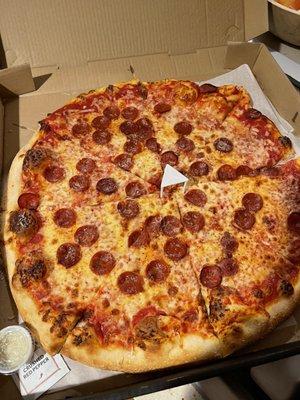 Large pepperoni