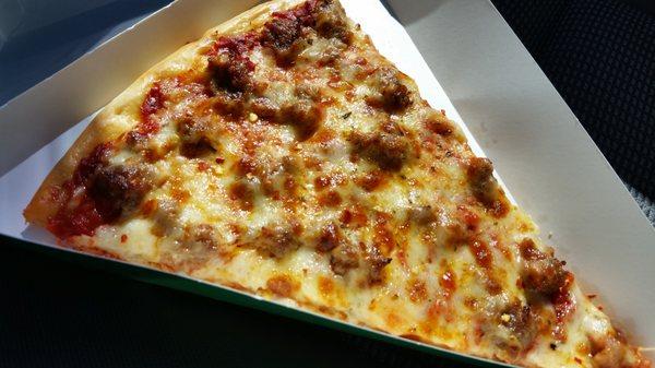 Cheese and Sausage "Thin Crust" perfection