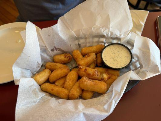 Fried cheese curds