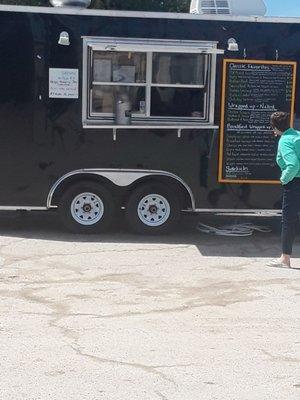 Papa B's food truck.