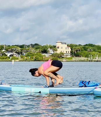 SUP Yoga training