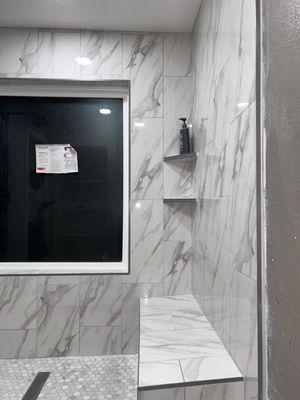 Full Shower Renovation  - Tile and Plumbing