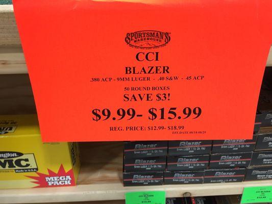 Great deal on Blazer Brass