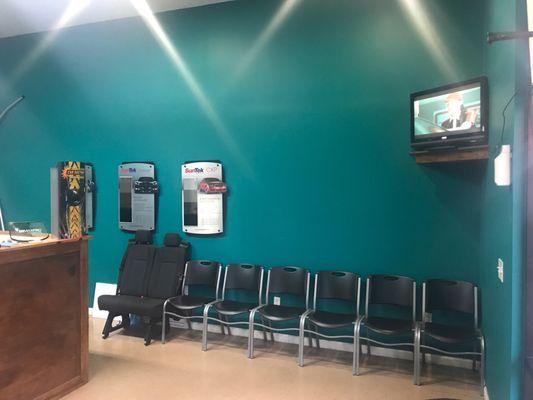 Waiting area