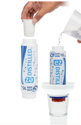 Create your own distilled water with EZ Distilled