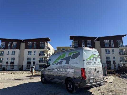 Commercial Air Balancing Amenity Spaces on this new Apartment Complex in San Diego, CA