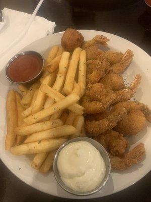 Fried Shrimp Plate