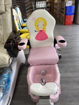 Kids manicure chairs