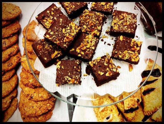 GF brownies and cookies