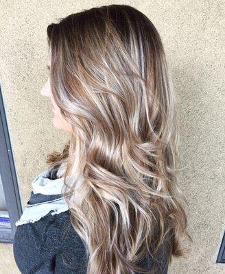 All the tones haircolor and cut by Nicolle Nunez!