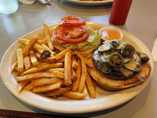 Jalapeño burger