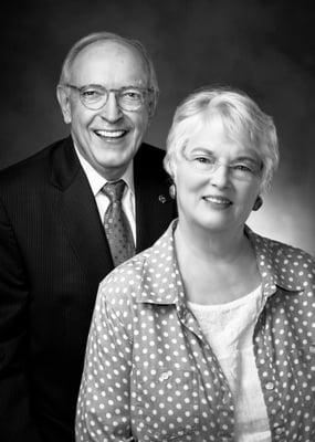 Studio Portrait photography in black and white.