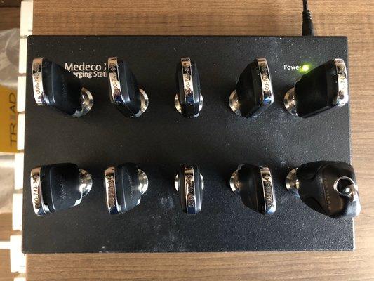 Charging the Medeco XT keys