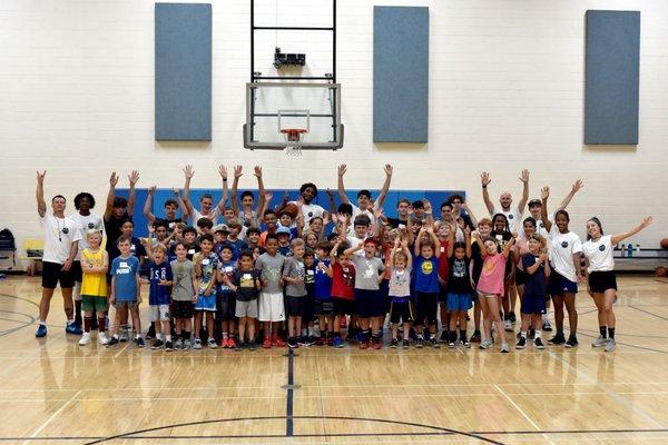 Summer Basketball Camp at Stagecoach Community Center.