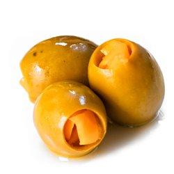 California-grown Sicilian Style Habanero Stuffed Olives