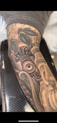 Black and grey tattoo by Josue